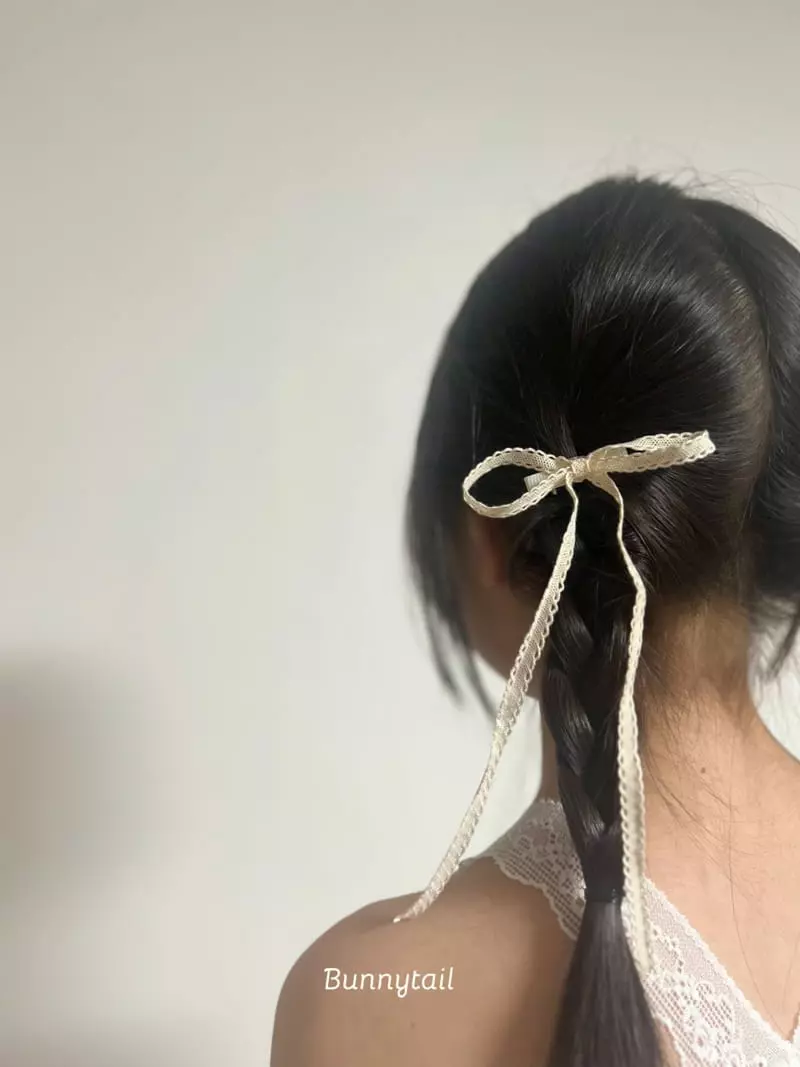Bunnytail - Korean Children Fashion - #childrensboutique - Lace Hairpin - 7
