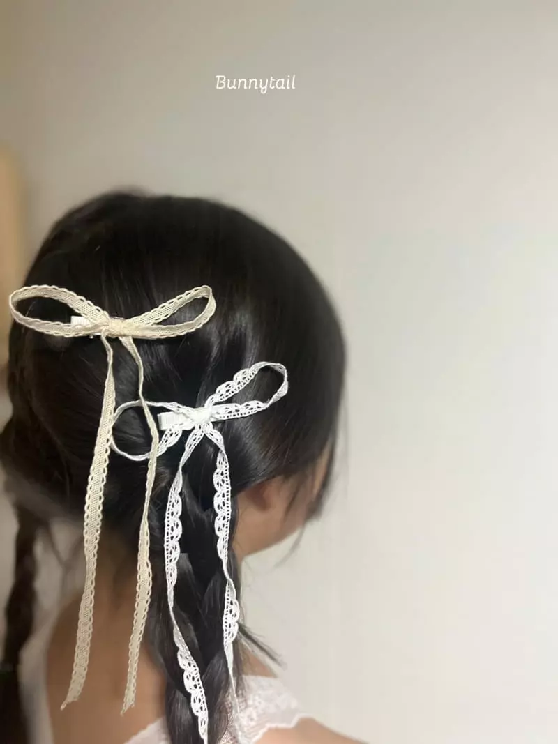 Bunnytail - Korean Children Fashion - #discoveringself - Lace Hairpin - 9