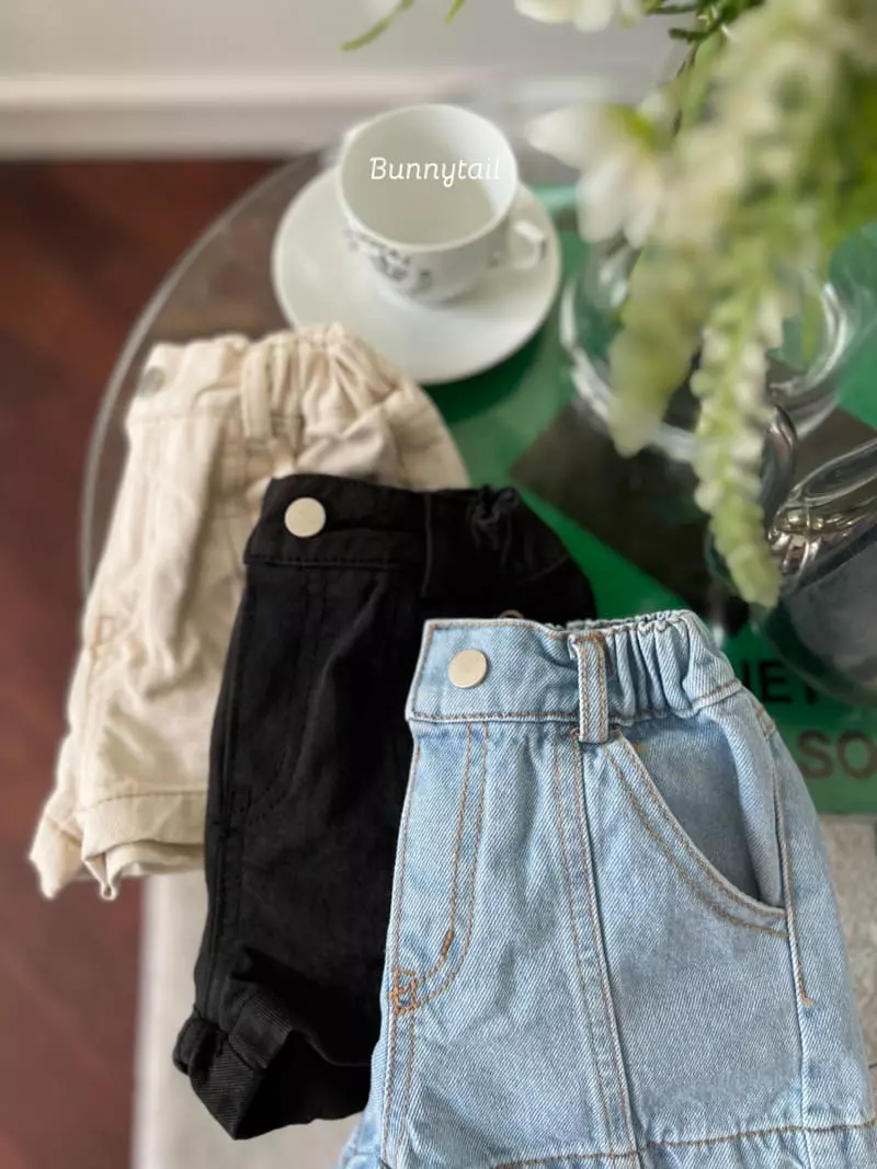 Bunnytail - Korean Children Fashion - #discoveringself - Summer Denim Shorts