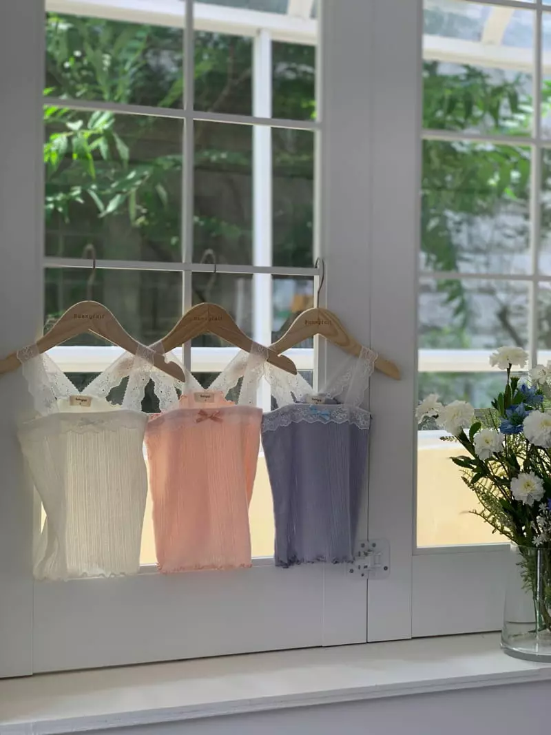 Bunnytail - Korean Children Fashion - #magicofchildhood - Irin Lace Tee