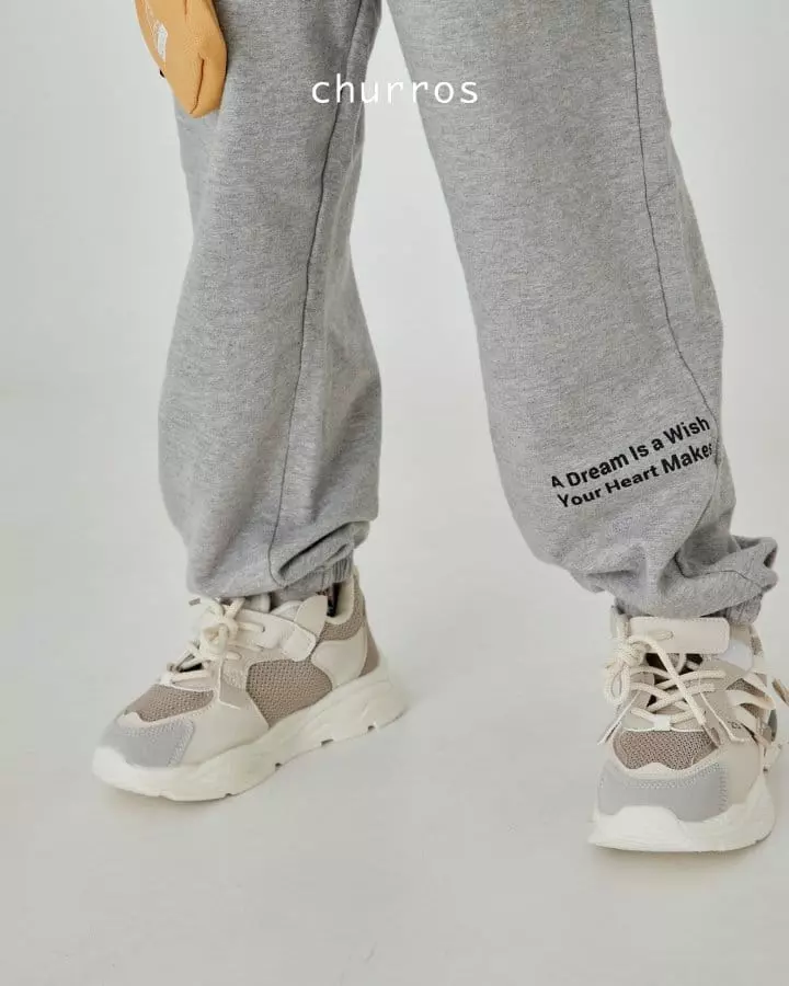 Churros - Korean Children Fashion - #Kfashion4kids - Lettering Pants - 9