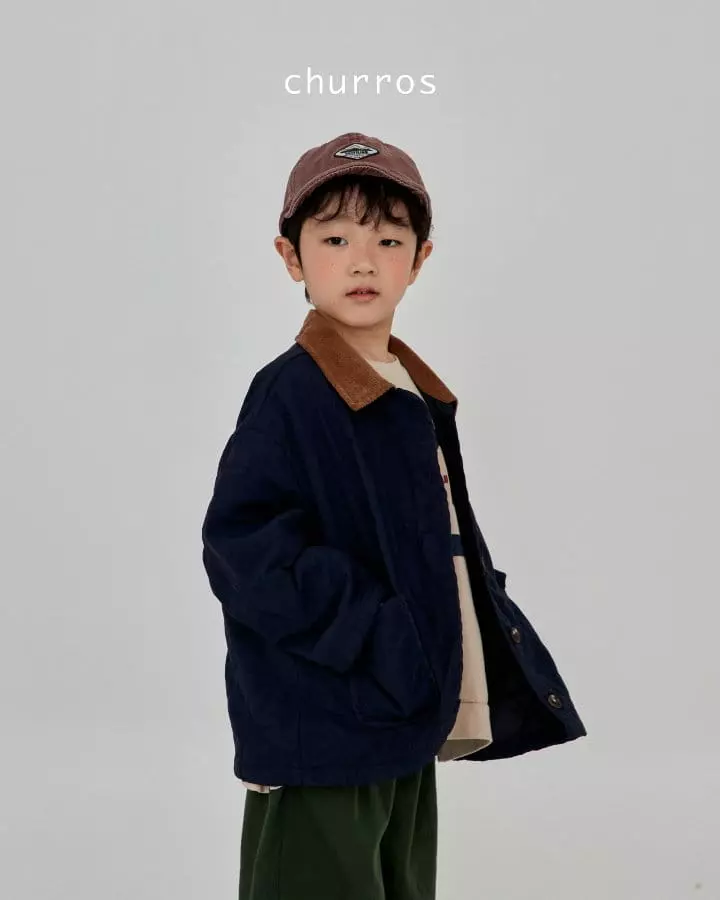 Churros - Korean Children Fashion - #kidzfashiontrend - Quilting Jacket - 4