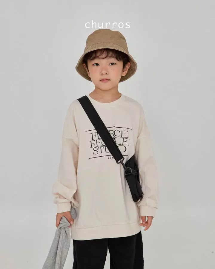 Churros - Korean Children Fashion - #Kfashion4kids - STUDIO Lettering Tee