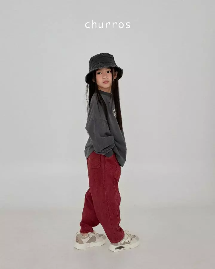 Churros - Korean Children Fashion - #childofig - Pigment Sli Pants - 4