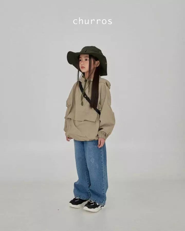 Churros - Korean Children Fashion - #childofig - Cat Vinrage Jeans - 2