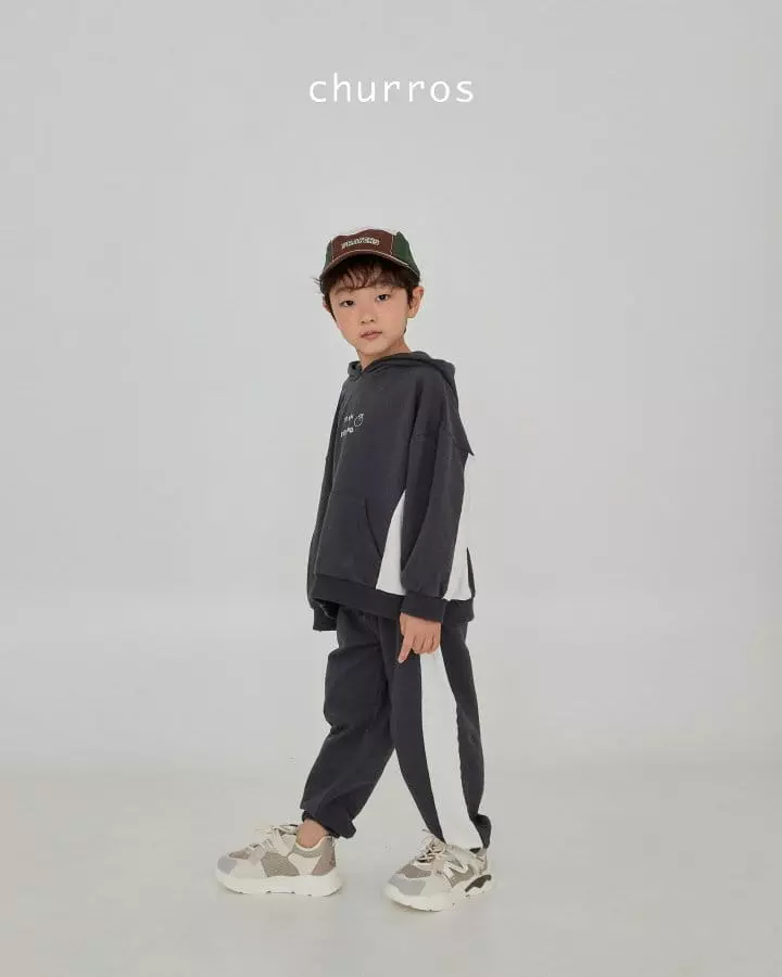 Churros - Korean Children Fashion - #childofig - Side Color Pants - 12