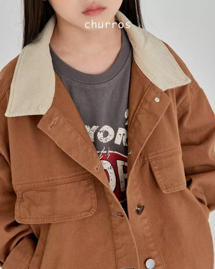Churros - Korean Children Fashion - #childofig - Ganji Point Jacket - 10
