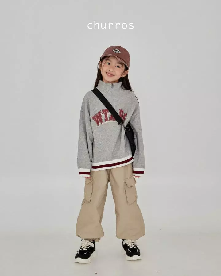 Churros - Korean Children Fashion - #childofig - WRAPS Point Sweatshirt - 9