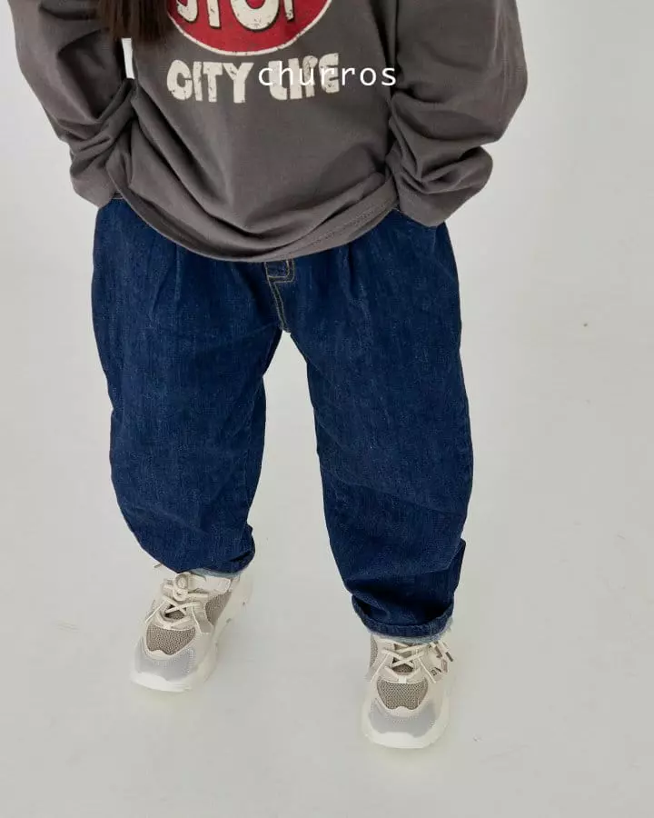 Churros - Korean Children Fashion - #childrensboutique - Stop Peach Tee - 7