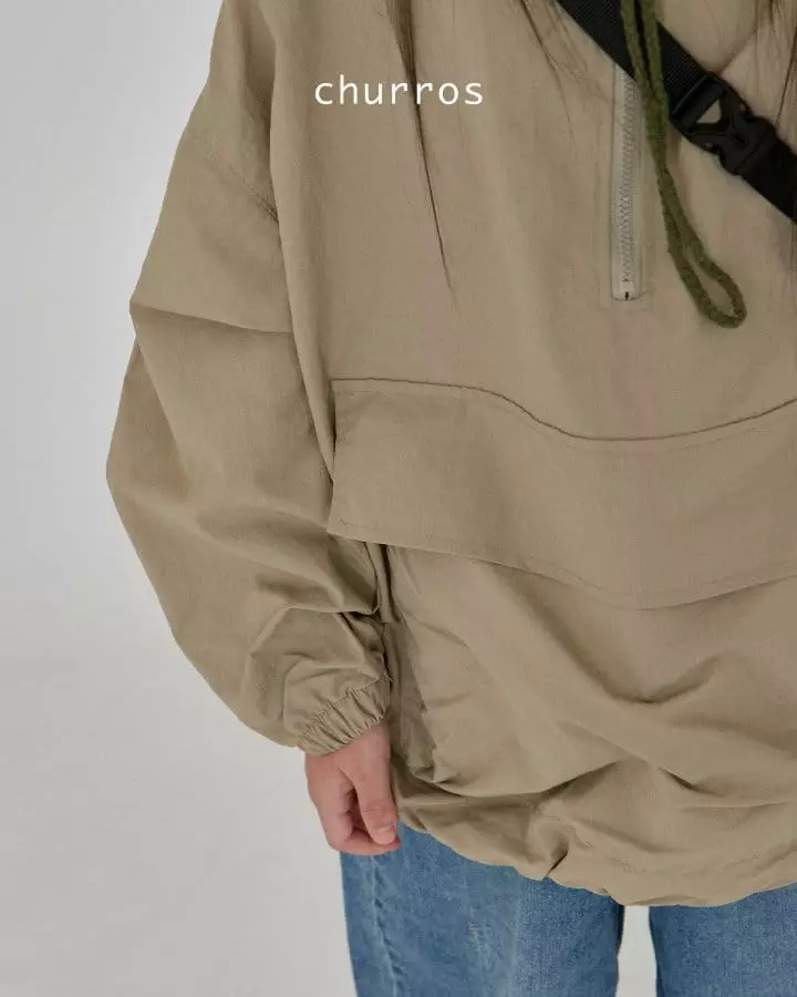 Churros - Korean Children Fashion - #designkidswear - Pit Anorak Jumper - 7