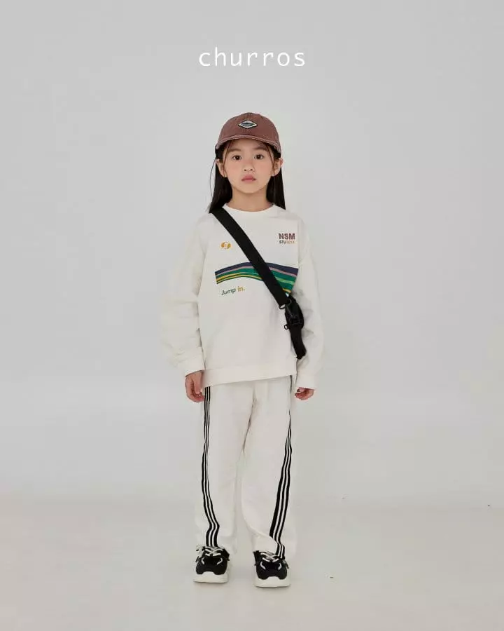 Churros - Korean Children Fashion - #fashionkids - Unit Training Pants - 2