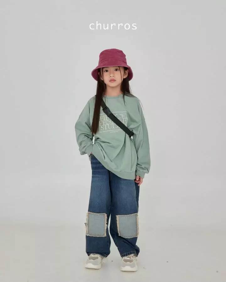 Churros - Korean Children Fashion - #fashionkids - STUDIO Lettering Tee - 11