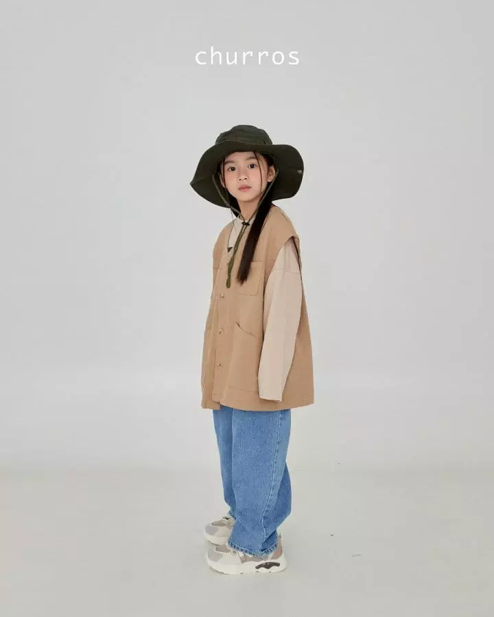 Churros - Korean Children Fashion - #kidsstore - Camping Vest - 8