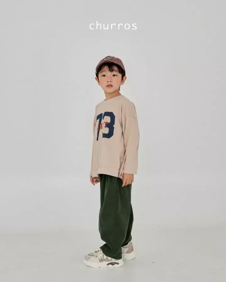 Churros - Korean Children Fashion - #kidzfashiontrend - 73 Logo Sweatshirt - 9
