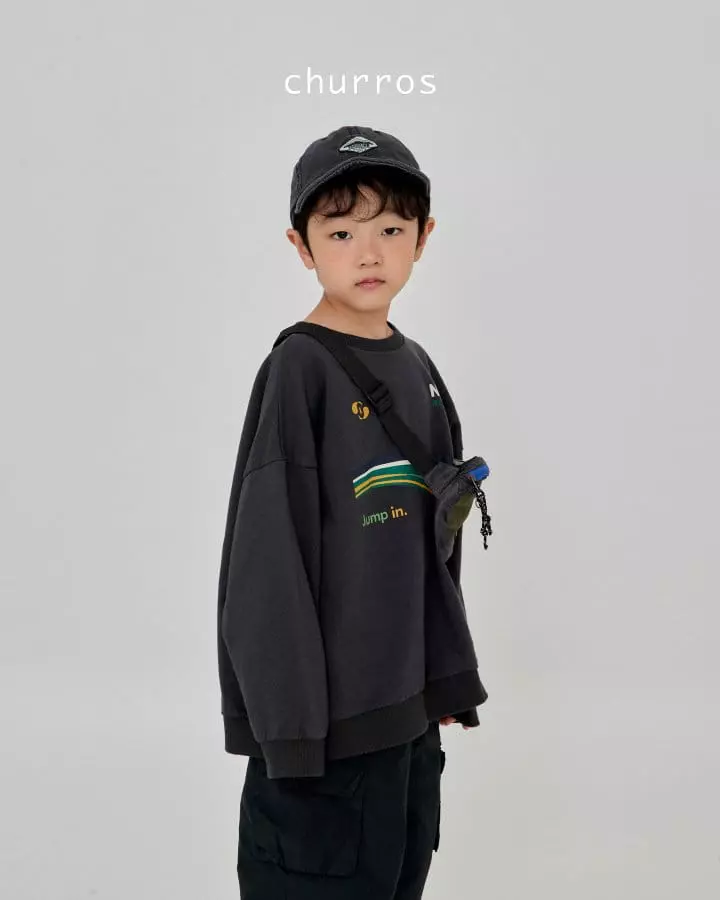 Churros - Korean Children Fashion - #littlefashionista - NSM Grapic Sweatshirt - 12
