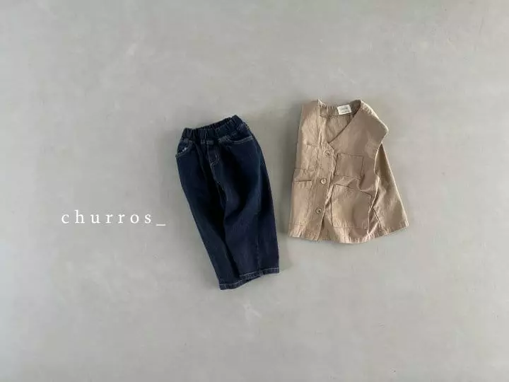 Churros - Korean Children Fashion - #magicofchildhood - Camping Vest - 12