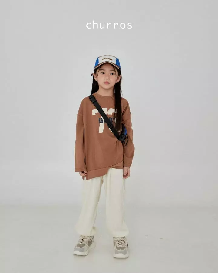 Churros - Korean Children Fashion - #magicofchildhood - Gol Terry Pants - 8
