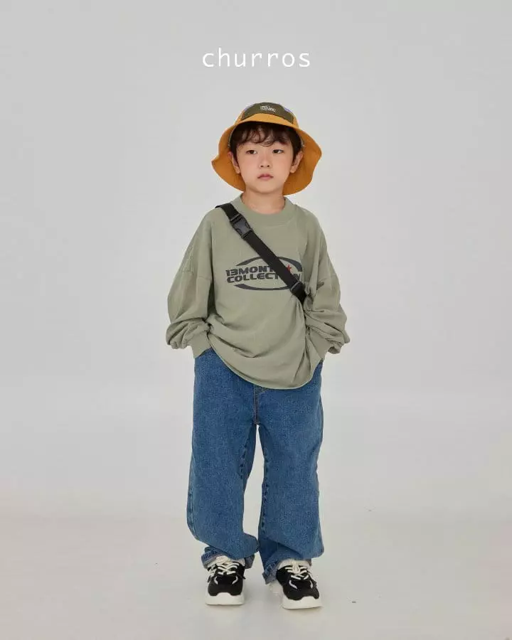 Churros - Korean Children Fashion - #prettylittlegirls - Wide Jeans - 9