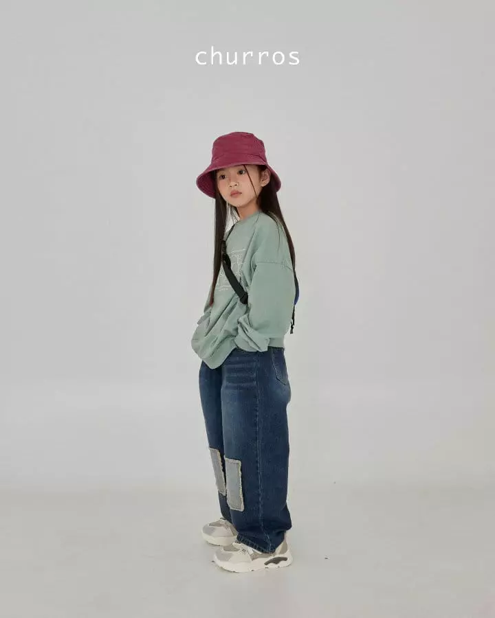 Churros - Korean Children Fashion - #toddlerclothing - Knee Jeans - 3
