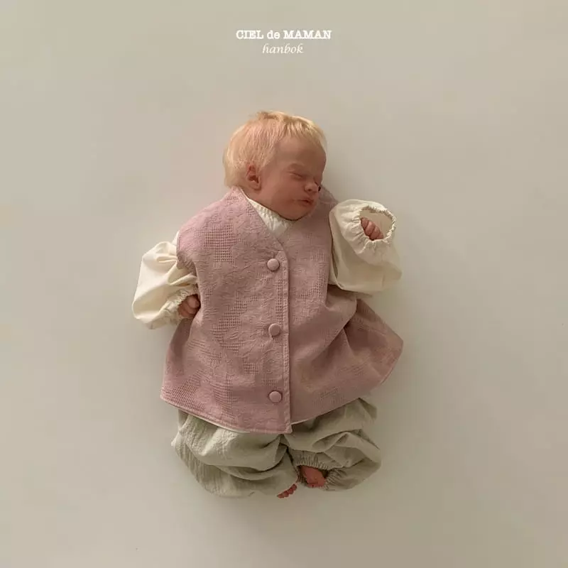 Ciel De Maman - Korean Baby Fashion - #babyfashion - Flower B Boy Hanbok Bebe - 5
