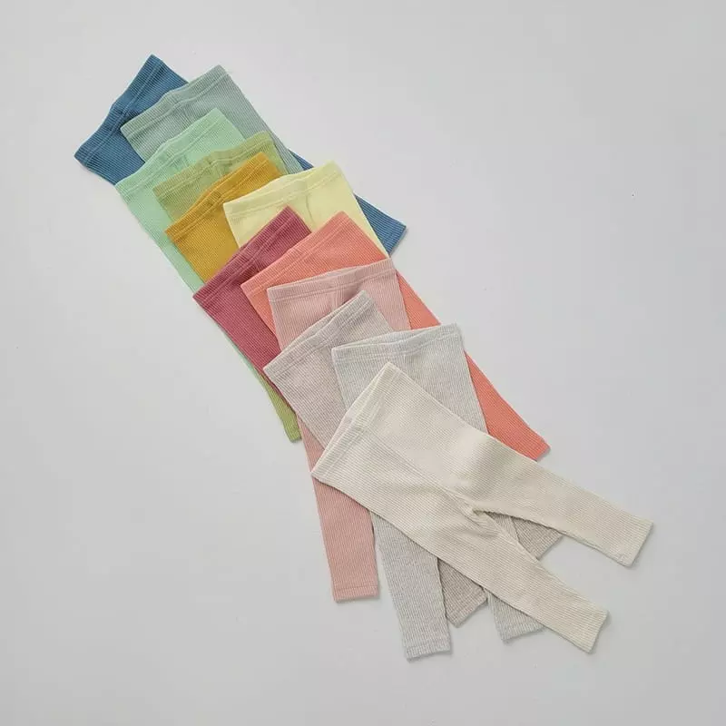 Daily Daily - Korean Children Fashion - #kidzfashiontrend - Dan Dan Rib Leggings - 4