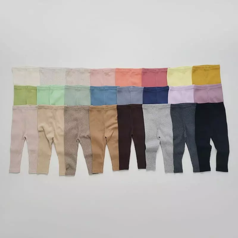 Daily Daily - Korean Children Fashion - #kidsstore - Dan Dan Rib Leggings - 2