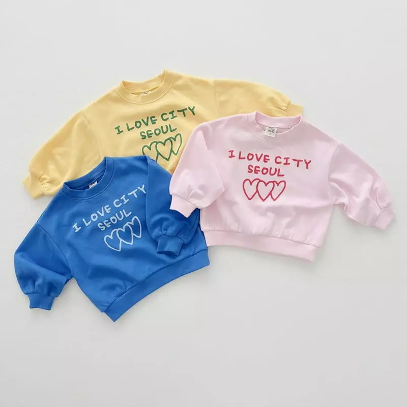 Daily Daily - Korean Children Fashion - #kidzfashiontrend - I Love City Top Bottom Set - 5