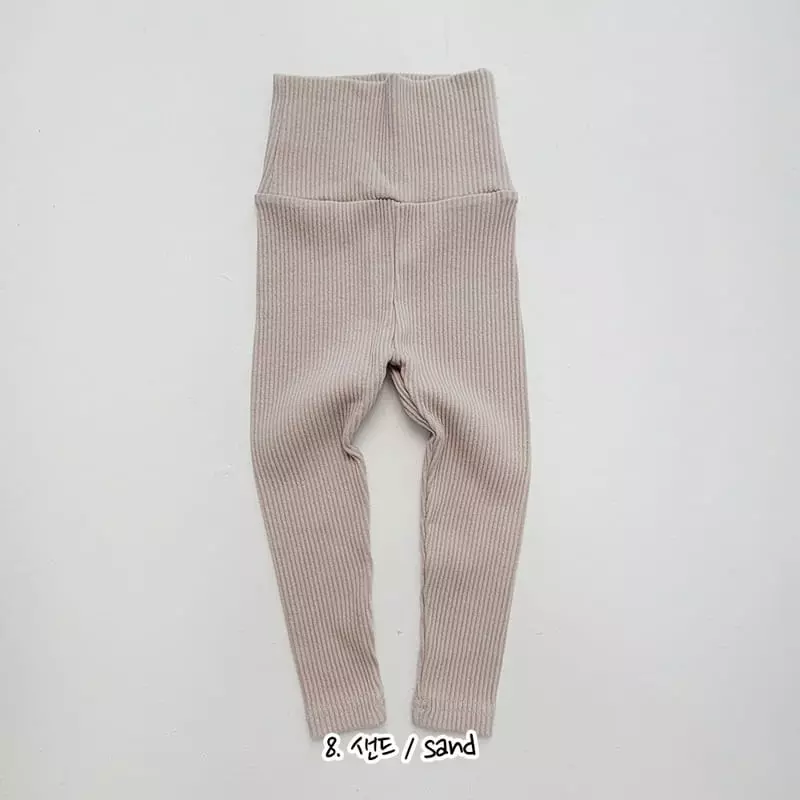 Daily Daily - Korean Children Fashion - #stylishchildhood - Dan Dan Stomach Leggings - 9