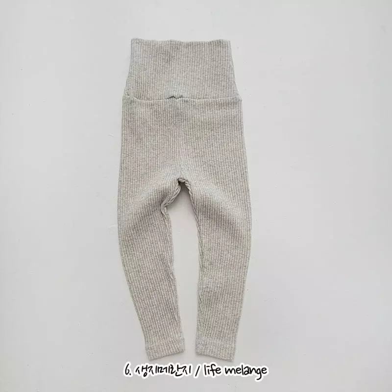 Daily Daily - Korean Children Fashion - #todddlerfashion - Dan Dan Stomach Leggings - 7