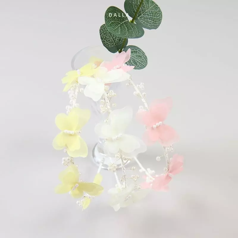 Dalla - Korean Children Fashion - #Kfashion4kids - Butterfly Hairband