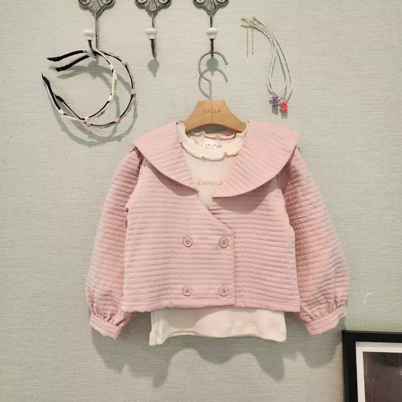 Dalla - Korean Children Fashion - #childrensboutique - Love Tee - 8