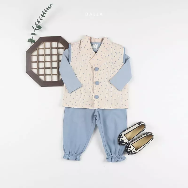 Dalla - Korean Children Fashion - #discoveringself - Dot Boy Hanbok - 2