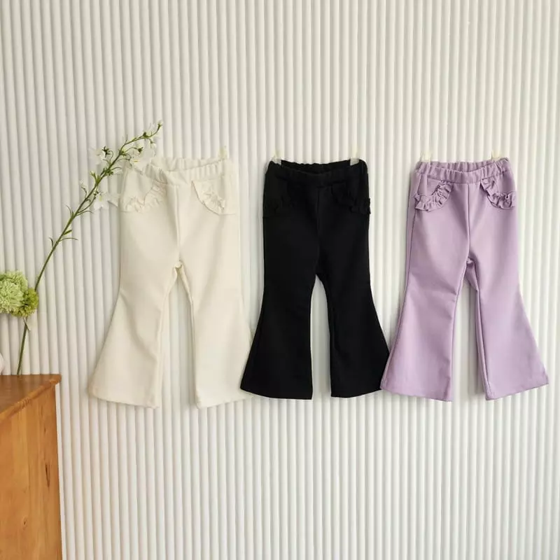 Dalla - Korean Children Fashion - #Kfashion4kids - Frill Pants - 4