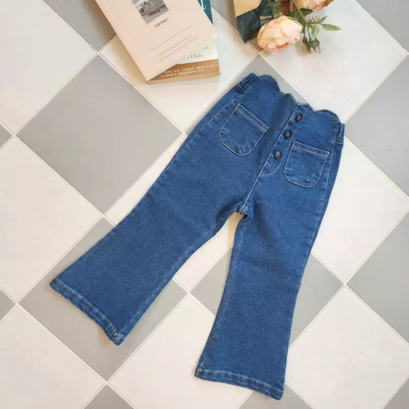 Dalla - Korean Children Fashion - #magicofchildhood - Wave Jeans - 4