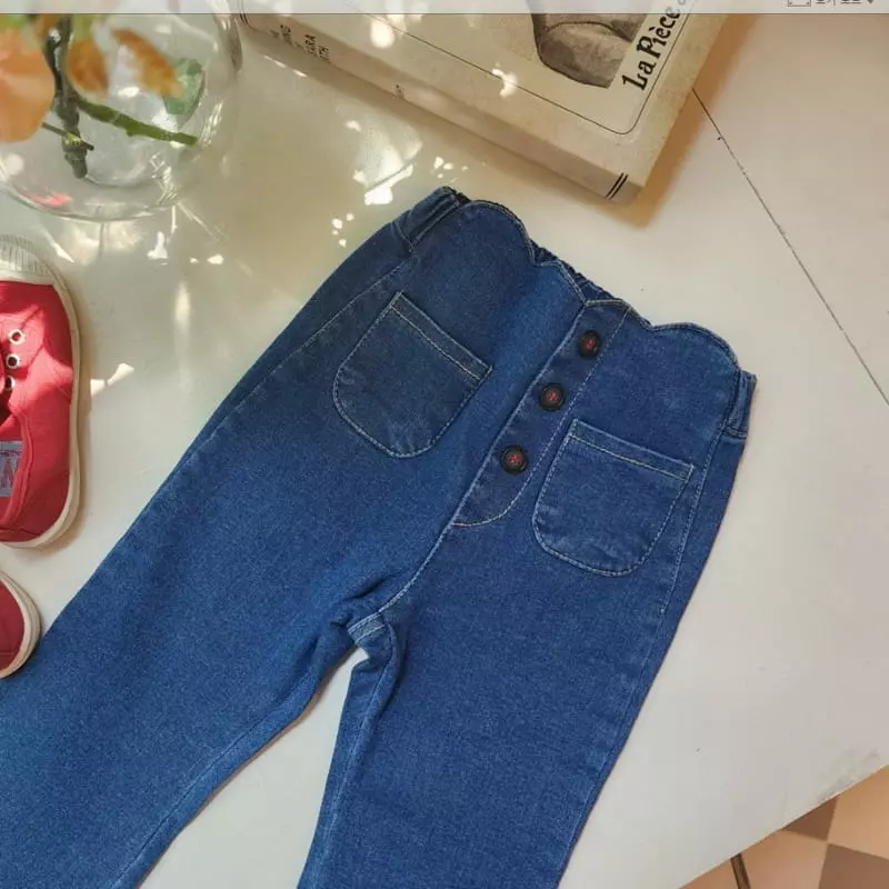 Dalla - Korean Children Fashion - #stylishchildhood - Wave Jeans - 8