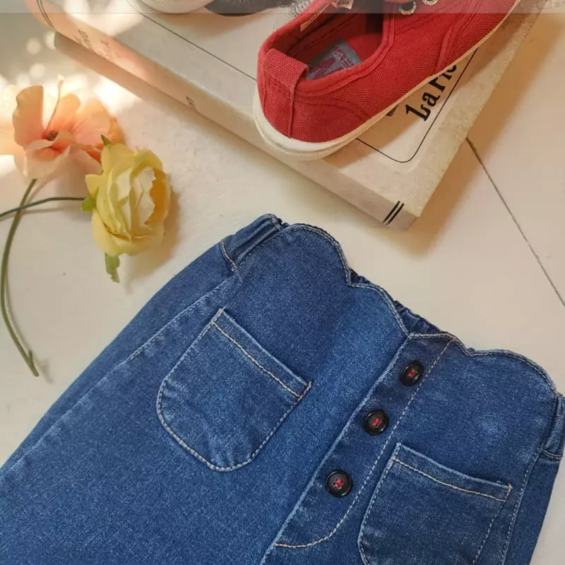 Dalla - Korean Children Fashion - #todddlerfashion - Wave Jeans - 6