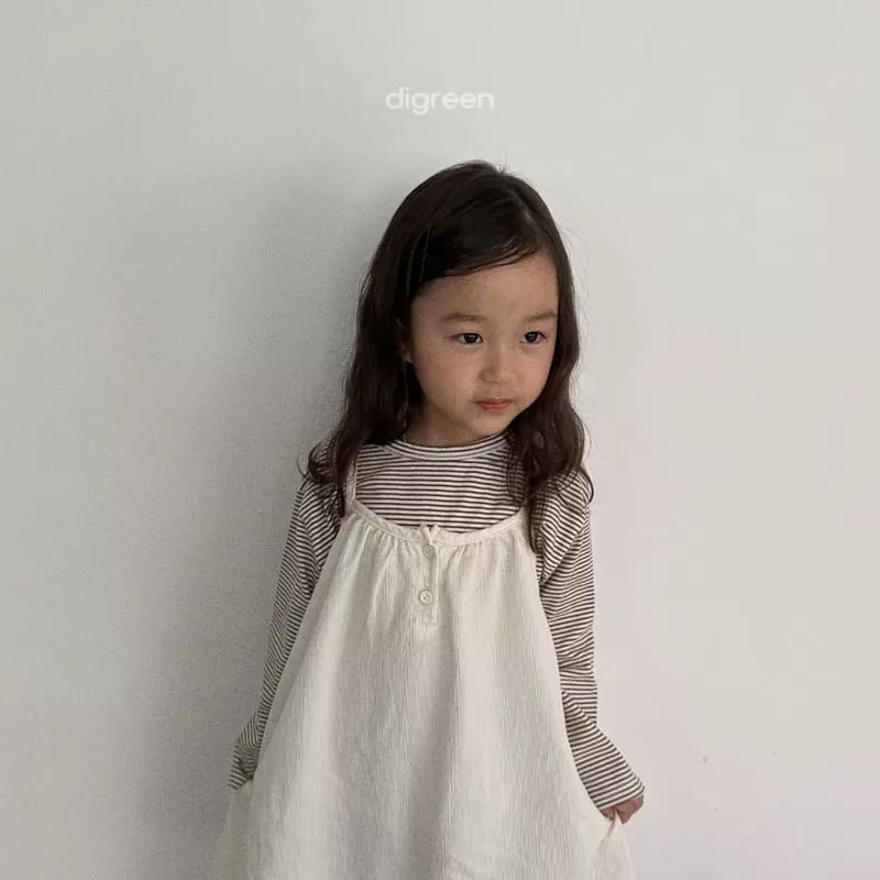 Digreen - Korean Children Fashion - #childofig - Bba Bba One-piece - 5