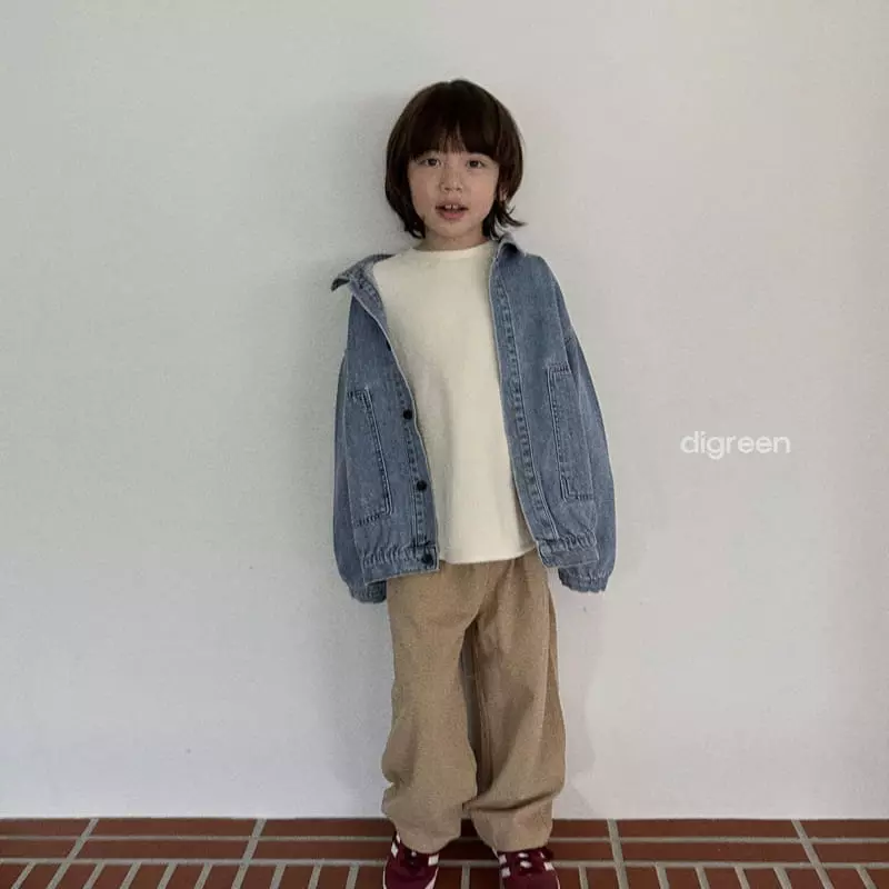 Digreen - Korean Children Fashion - #designkidswear - Denim Jacket - 2