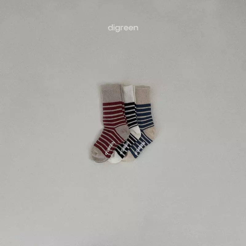 Digreen - Korean Children Fashion - #kidsstore - Willy Socks - 2