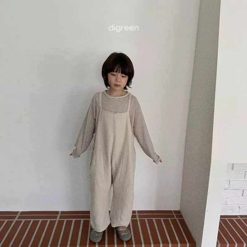 Digreen - Korean Children Fashion - #kidzfashiontrend - Olla Overalls  - 3