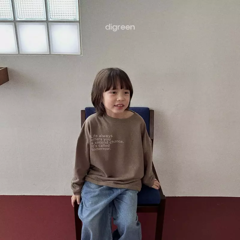 Digreen - Korean Children Fashion - #littlefashionista - Tomorrow Sweatshirt - 2