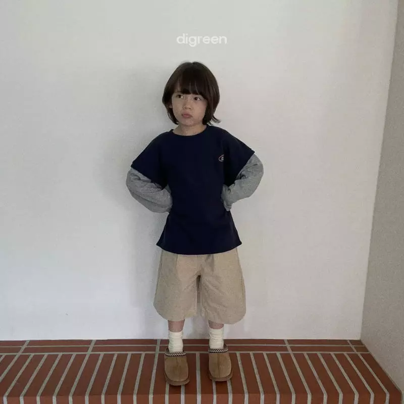 Digreen - Korean Children Fashion - #littlefashionista - Layered Sweatshirt - 10