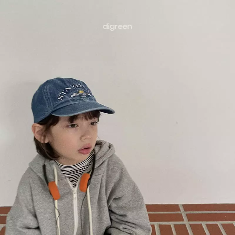 Digreen - Korean Children Fashion - #minifashionista - Standard Denim Cap - 8