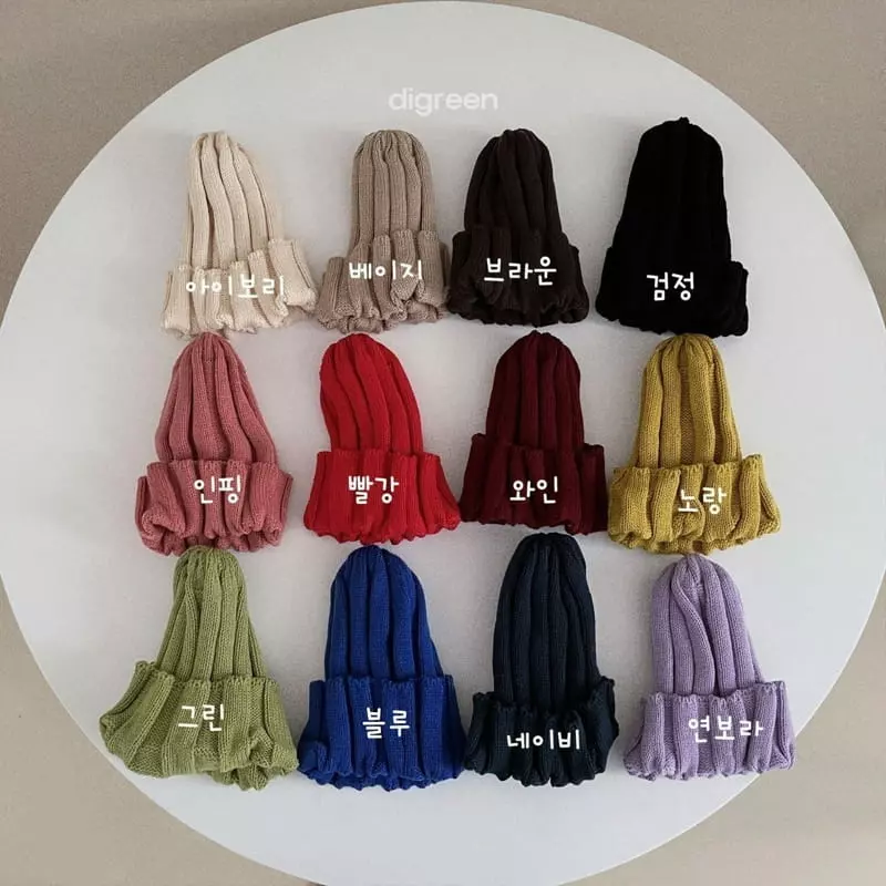 Digreen - Korean Children Fashion - #toddlerclothing - Rib Beanie - 11