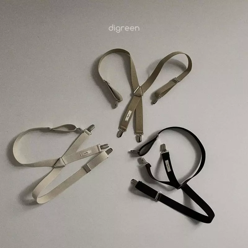 Digreen - Korean Children Fashion - #toddlerclothing - Natural Suspendar - 2