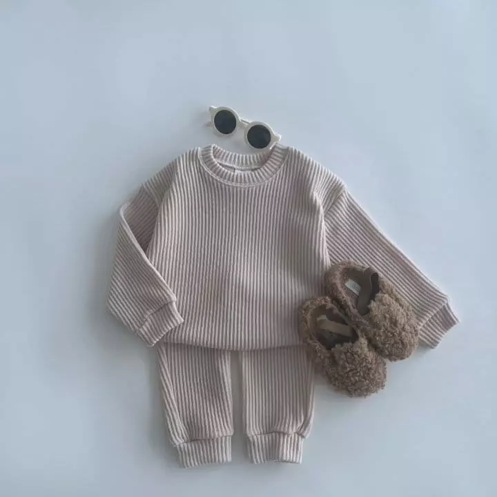 Haro Haro - Korean Children Fashion - #Kfashion4kids - Chucream Top Bottom Set - 9