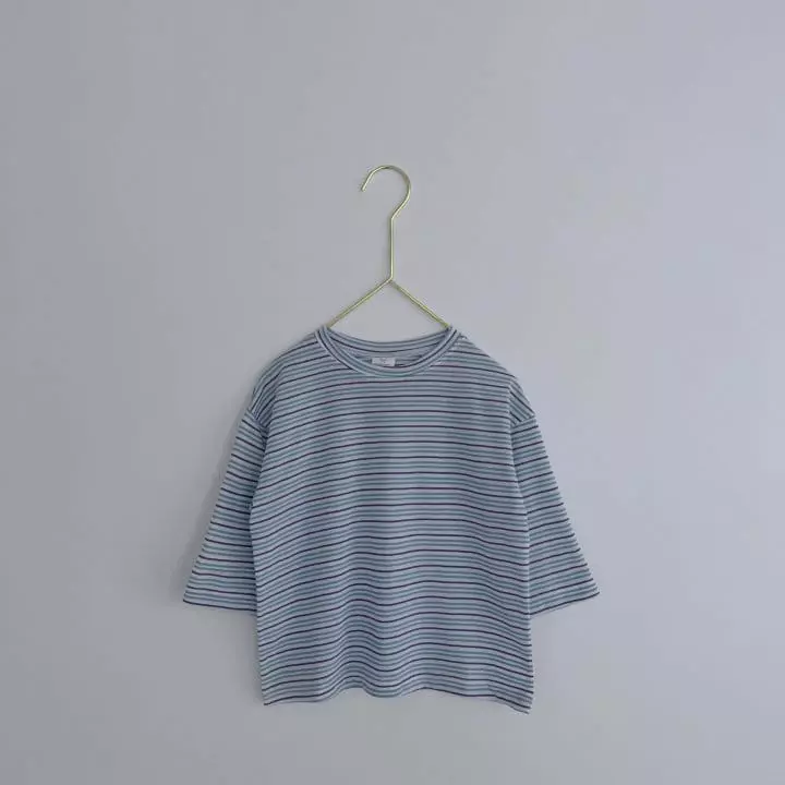 Haro Haro - Korean Children Fashion - #designkidswear - Sweet Stripes Tee - 6