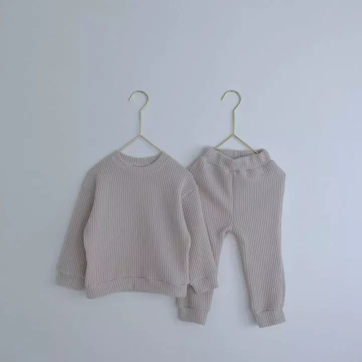 Haro Haro - Korean Children Fashion - #designkidswear - Chucream Top Bottom Set - 3