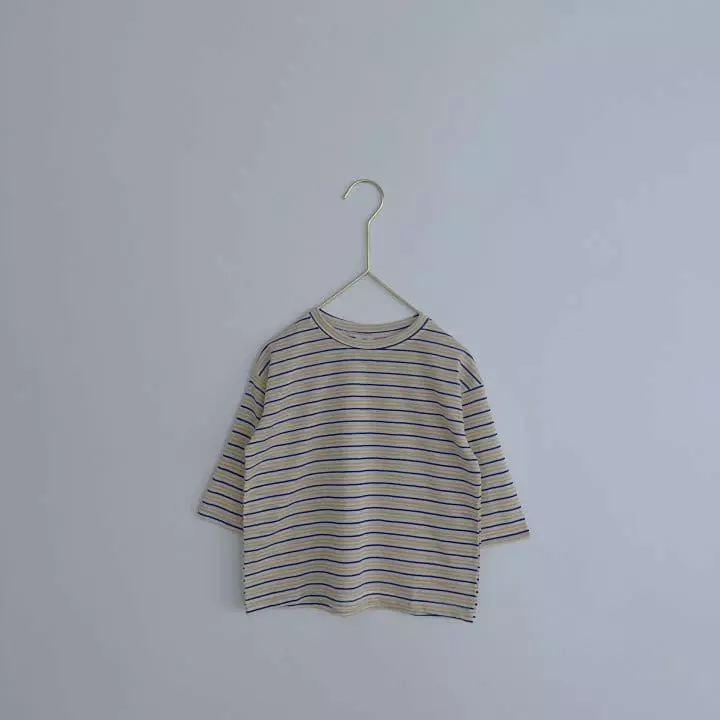 Haro Haro - Korean Children Fashion - #discoveringself - Sweet Stripes Tee - 7