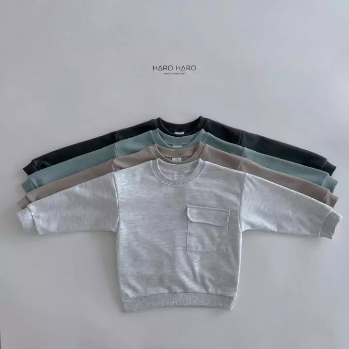 Haro Haro - Korean Children Fashion - #discoveringself - Point Sweatshirt - 2